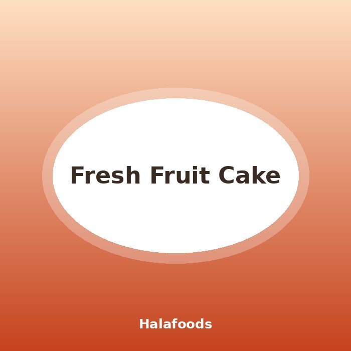 Fresh Fruit Cake