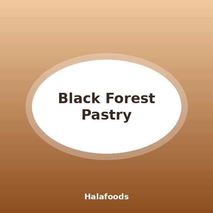 Black Forest Pastry