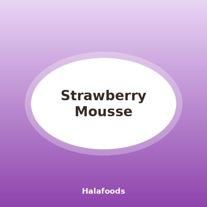 Strawberry Mousse