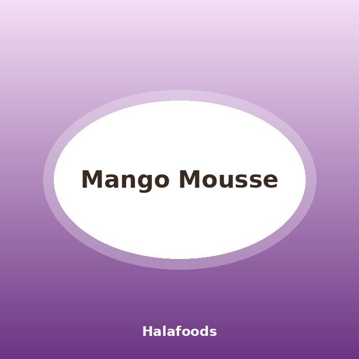 Mango Mousse