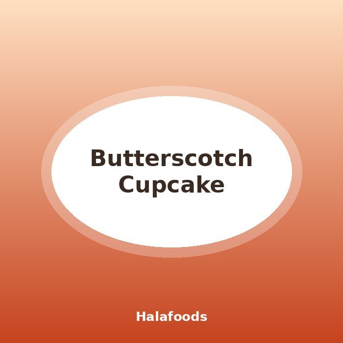 Butterscotch Cupcake