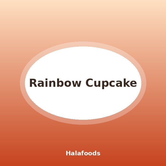 Rainbow Cupcake